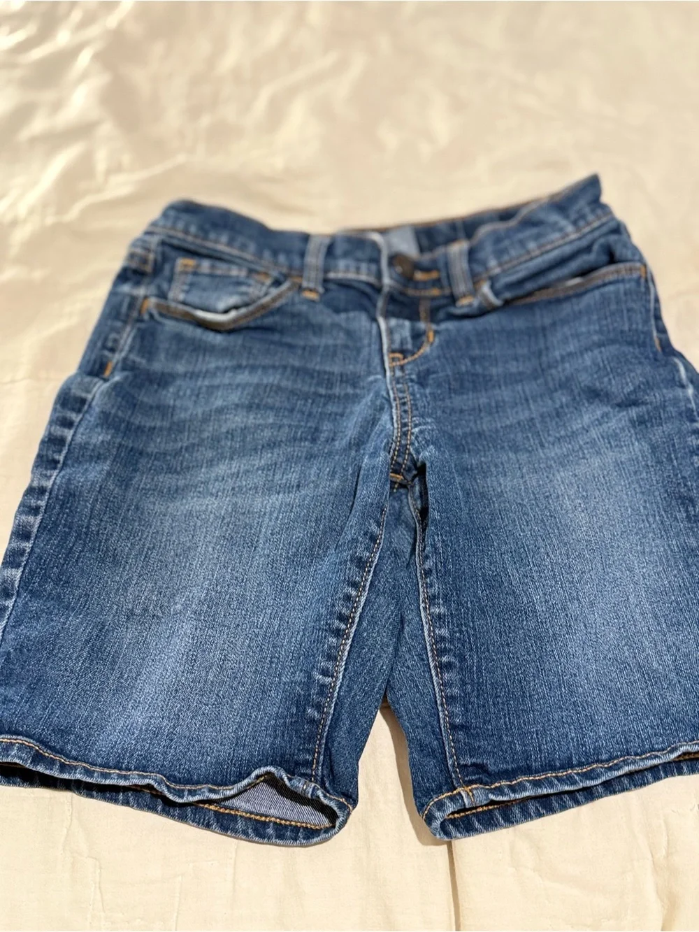 Girls Denim Shorts 2-Pair Bundle